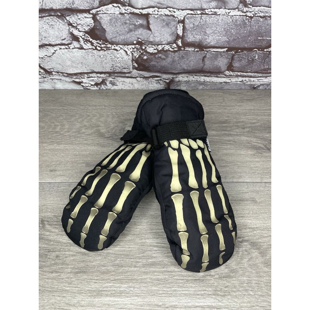N'ice Caps Waterproof & 3M Thinsulate Insulated Skull Kid's Winter Gloves.